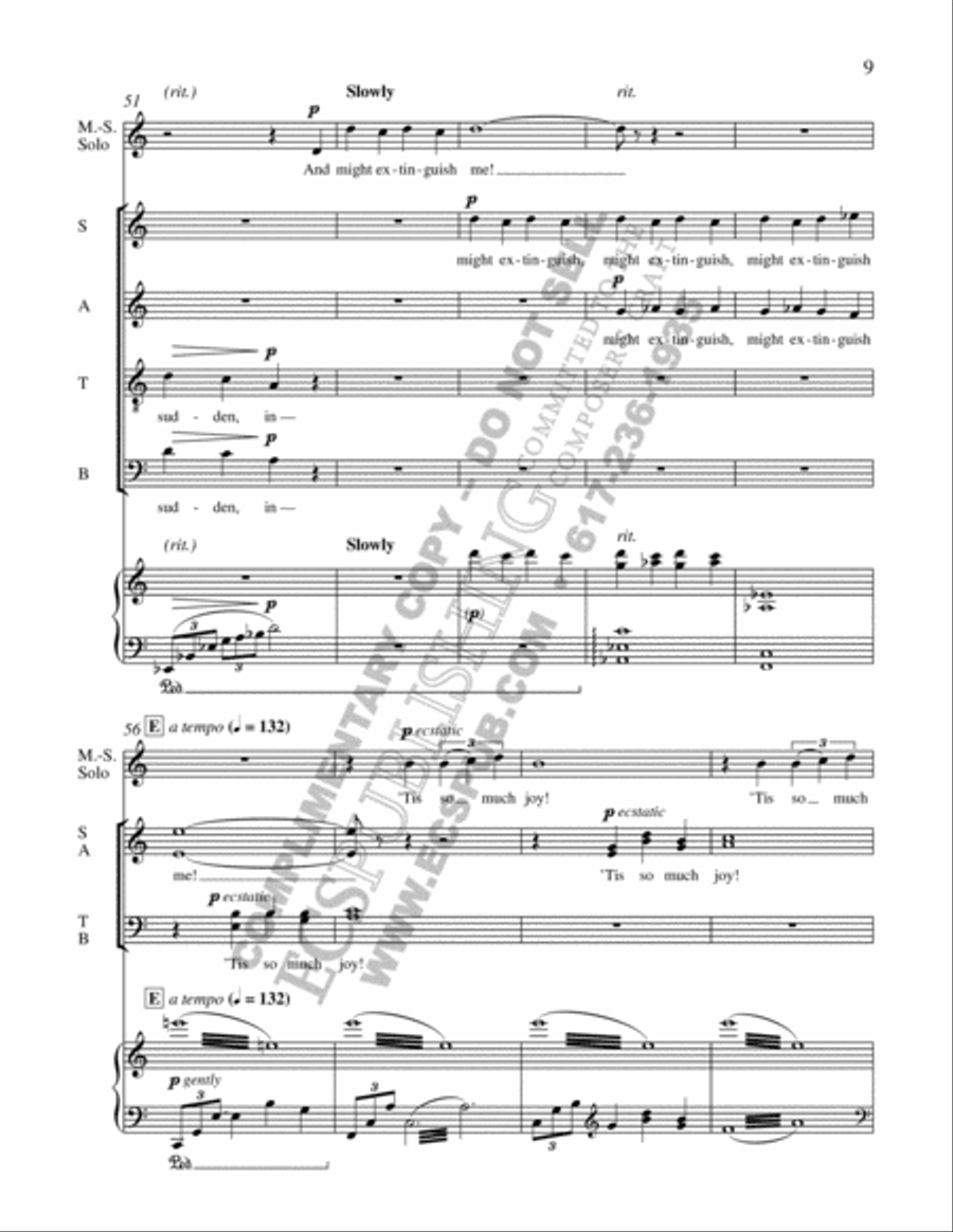A Heart in Hiding: 6. A Jewel, A Joy! 4-Part scores gallery preview page 15