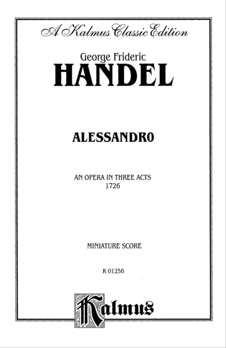 Alessandro (1726) Voice scores gallery preview page 2