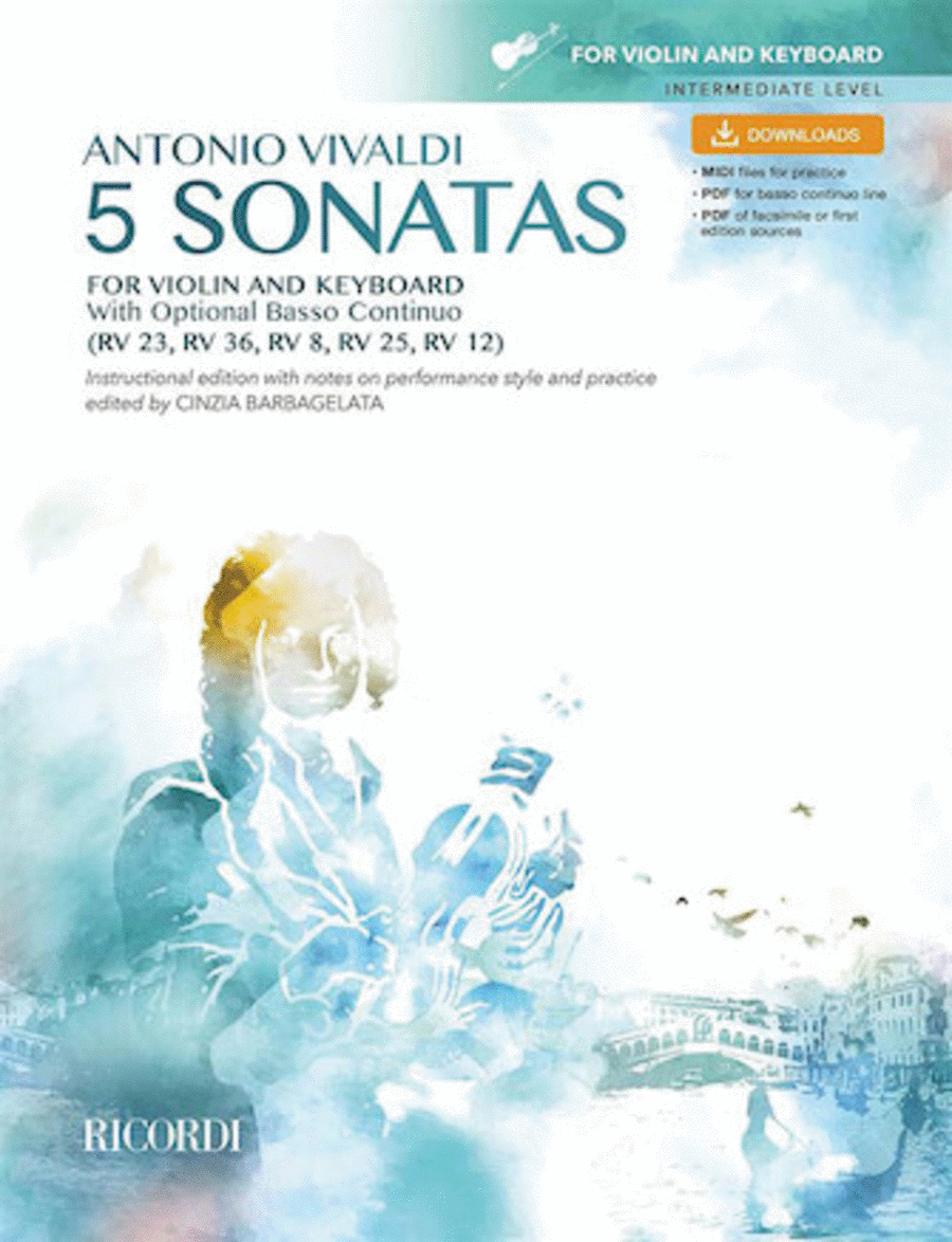 5 Sonatas - RV 23, 36, 8, 25, 12