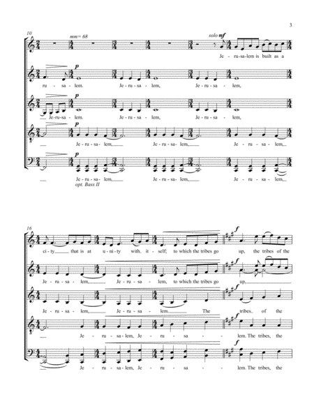 Psalm 122 (SATB, soprano soloist)