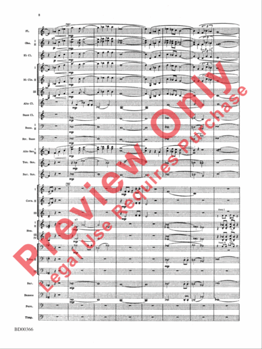 Rhythm of the Winds Concert Band scores gallery preview page 9