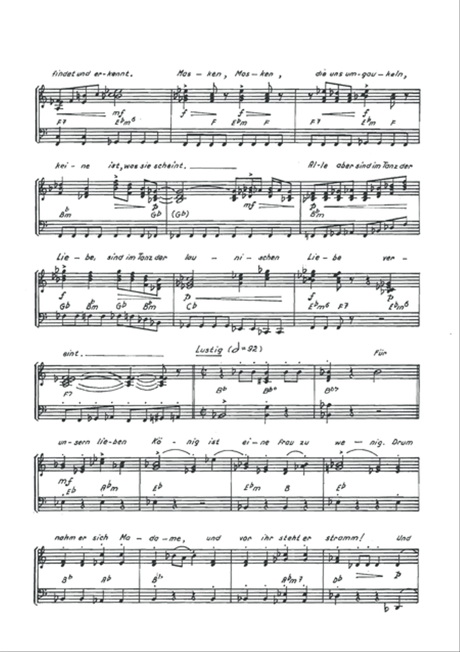 Refrain- Medley Voice scores gallery preview page 4