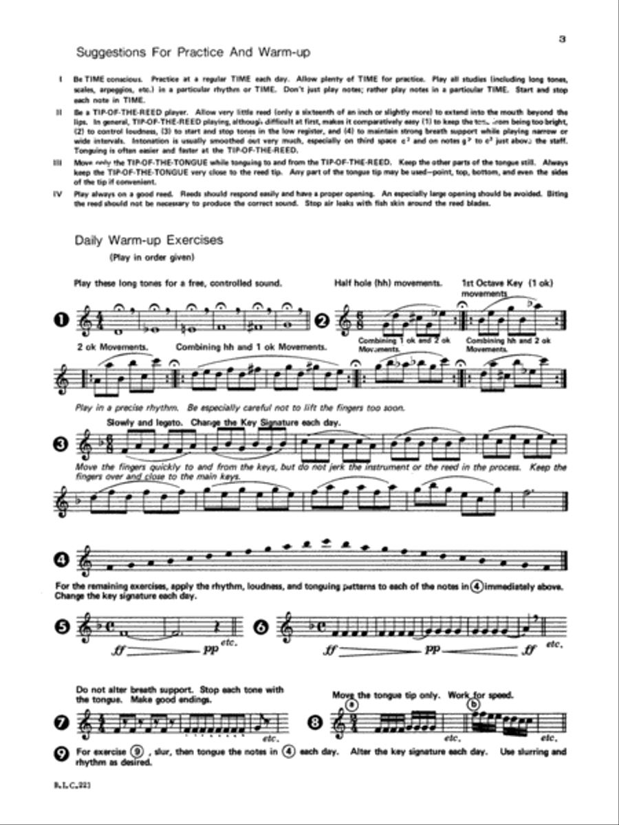 Student Instrumental Course Oboe Student Oboe scores gallery preview page 3