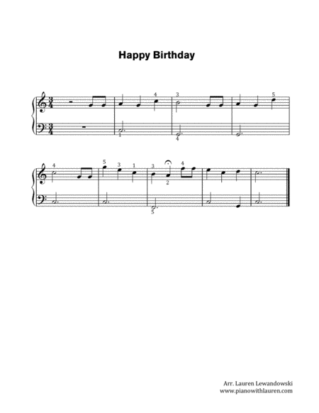 Happy Birthday - 10 Arrangements for All Levels