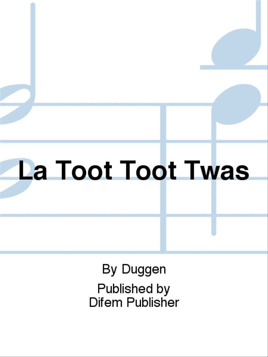 La Toot Toot Twas Brass Band scores gallery preview page 1