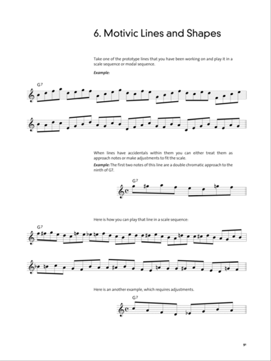 Developing A Jazz Language Book and Digital Audio scores gallery preview page 19