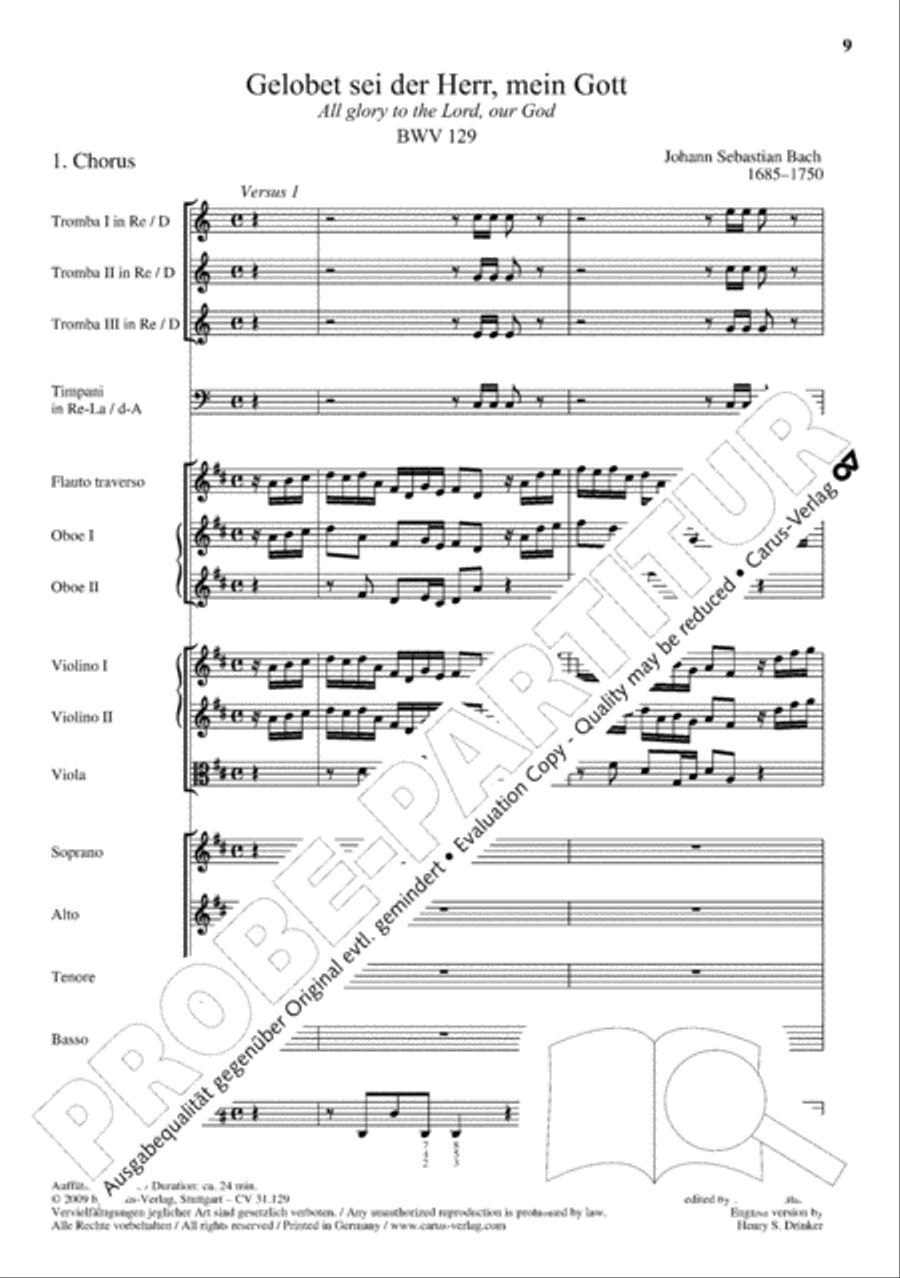 The Complete Sacred Vocal Works (Das geistliche Vokalwerk) Voice scores gallery preview page 10