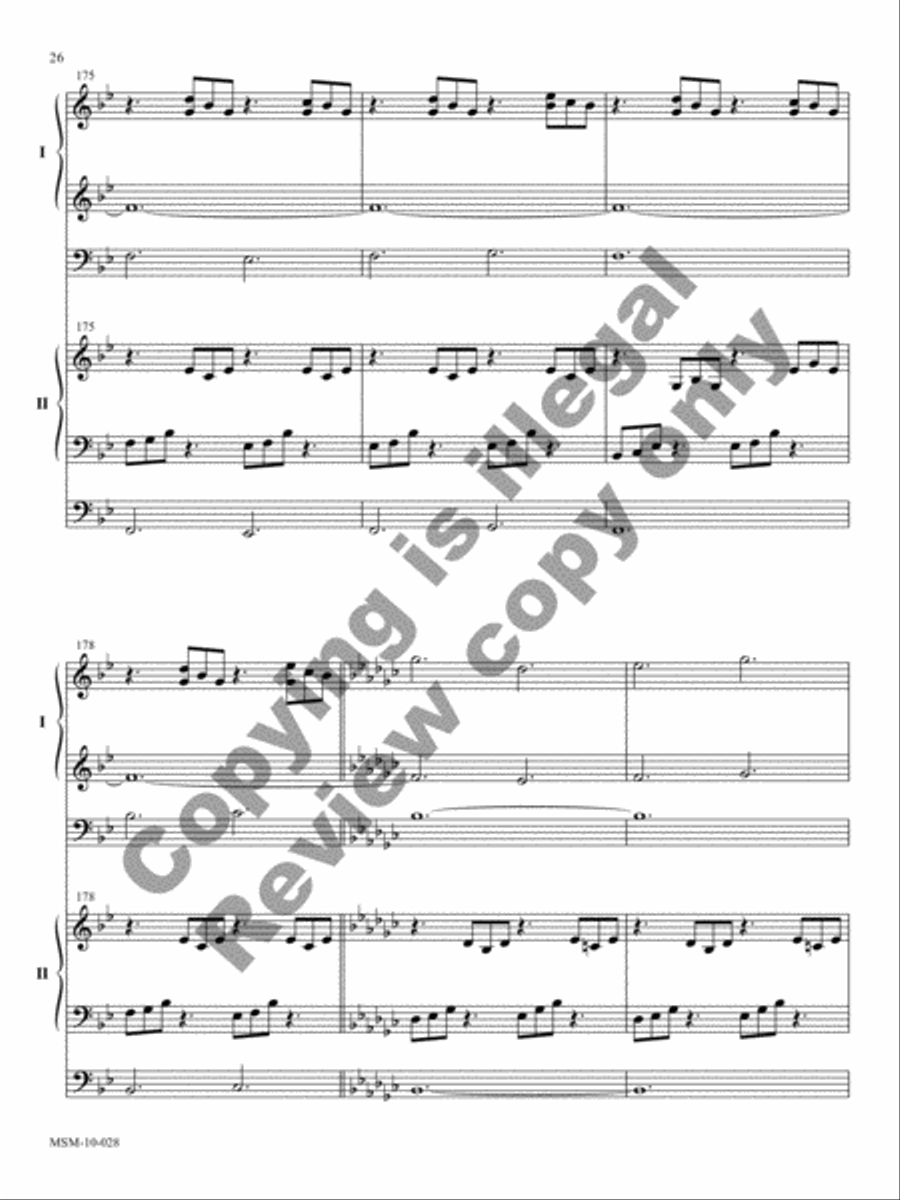 Variations on Veni Creator Spiritus Organ scores gallery preview page 29