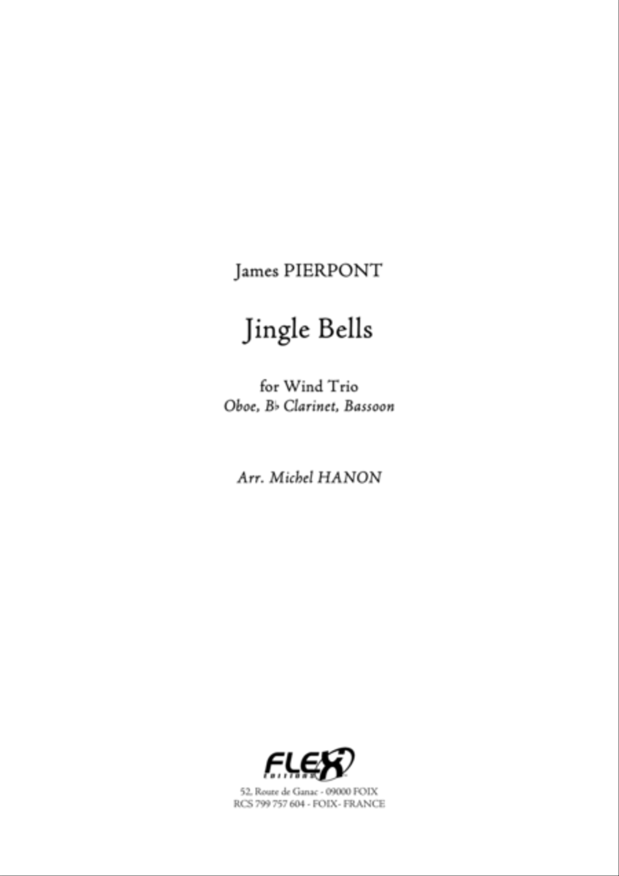 Jingle Bells Woodwind Trio scores gallery preview page 1