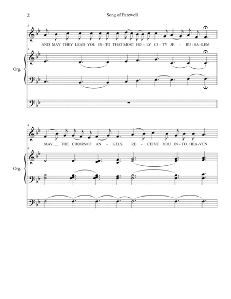 In Paradisum Voice scores gallery preview page 2