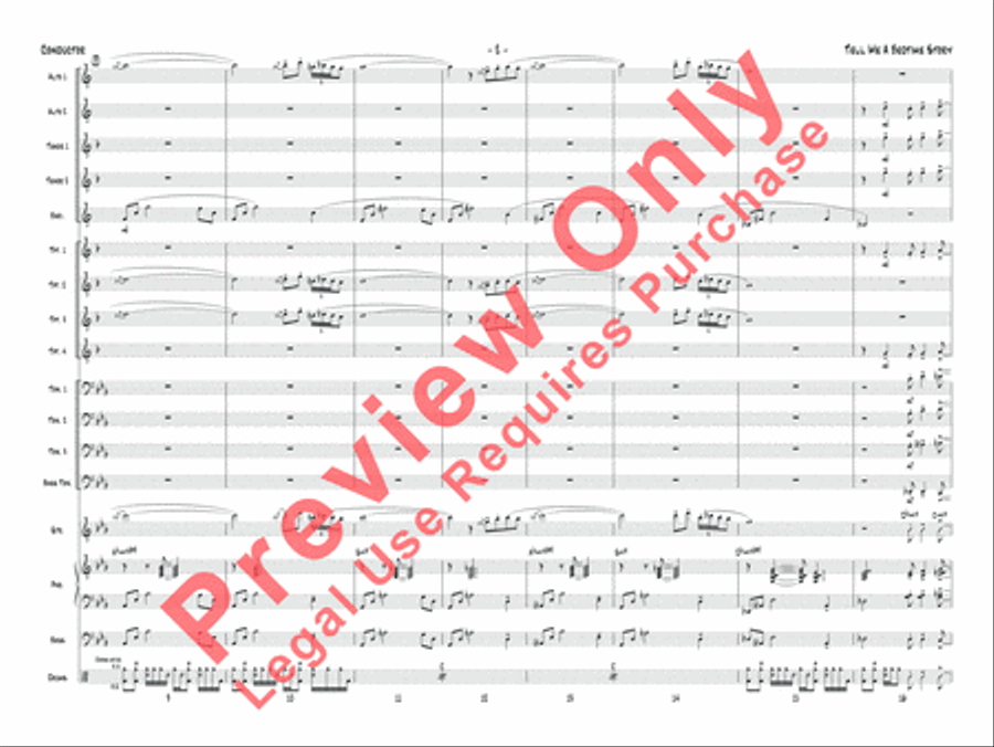 Tell Me a Bedtime Story Tell Me a Bedtime Story Jazz Ensemble scores gallery preview page 3