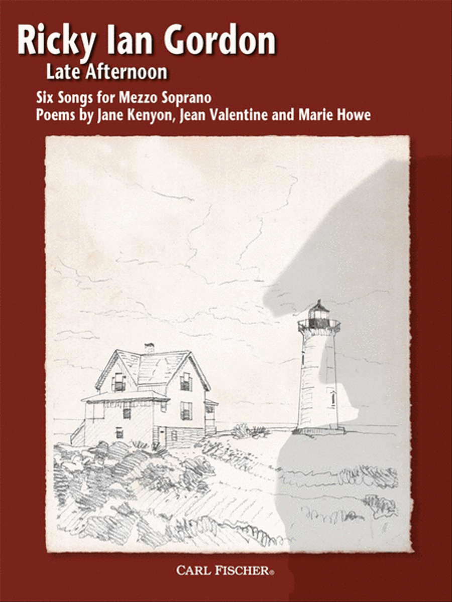 Late Afternoon by Ricky Ian Gordon Soprano Voice - Sheet Music