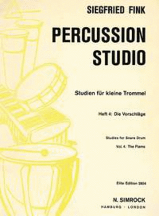 Studies for Snare Drum Vol. 4