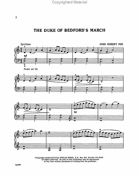 The Duke of Bedford's March