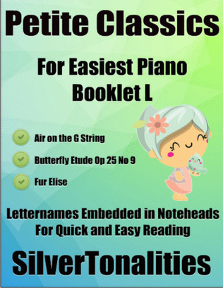 Book cover for Petite Classics for Easiest Piano Booklet L