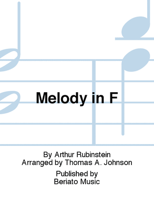 Book cover for Melody in F