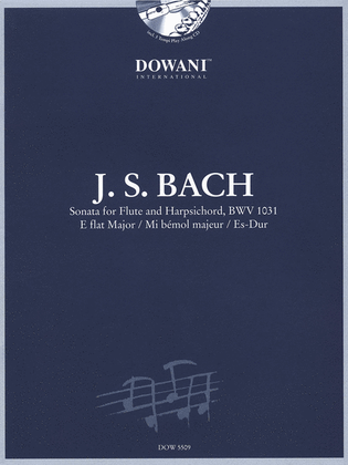 Sonata for Flute and Harpsichord in E-Flat Major, BWV 1031