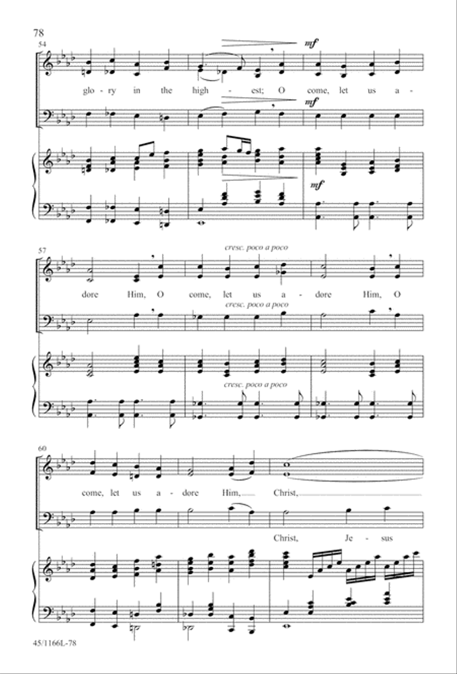 12 Carols for about 12 Singers 3-Part scores gallery preview page 79