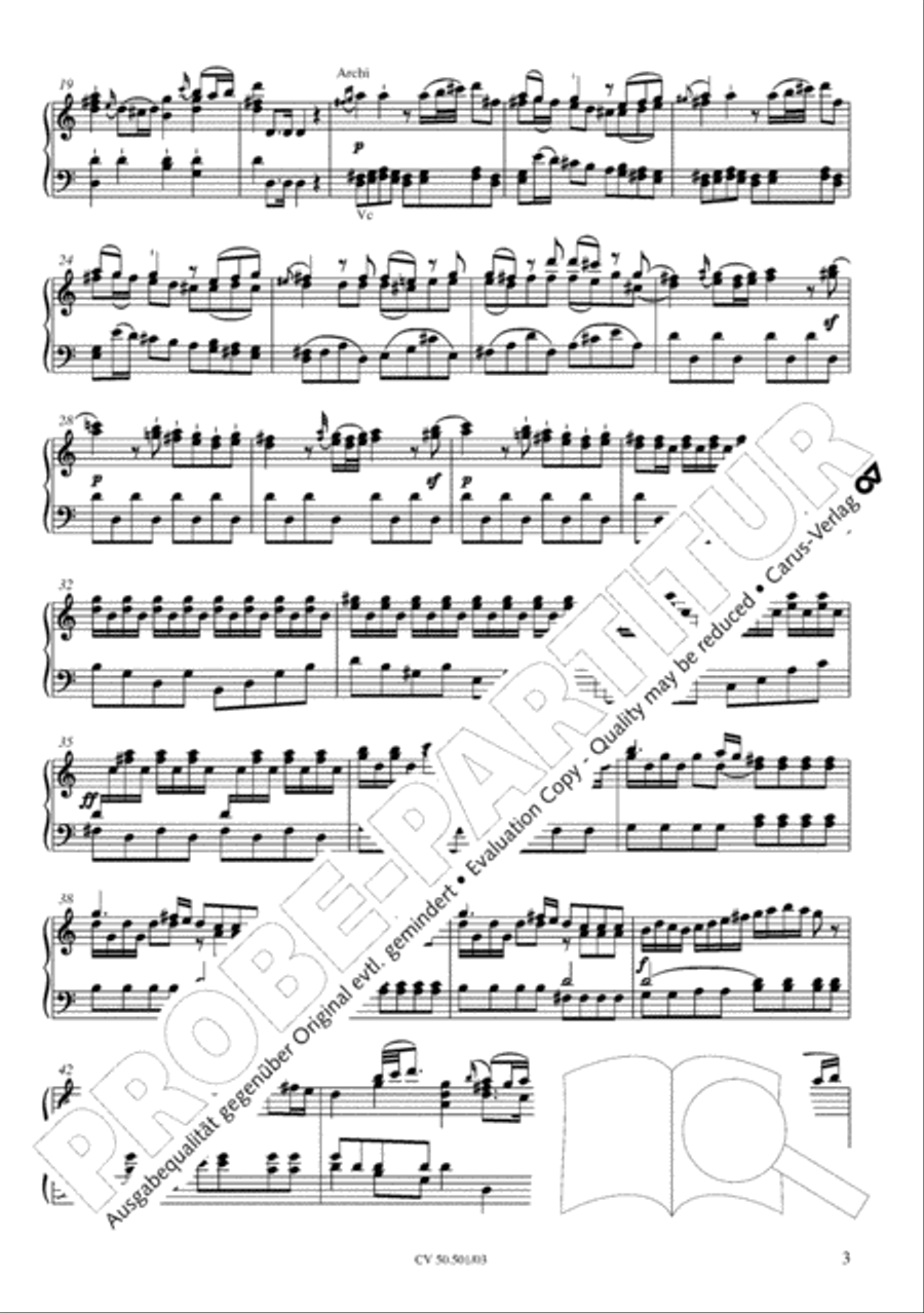 Mass in C Major 4-Part scores gallery preview page 4