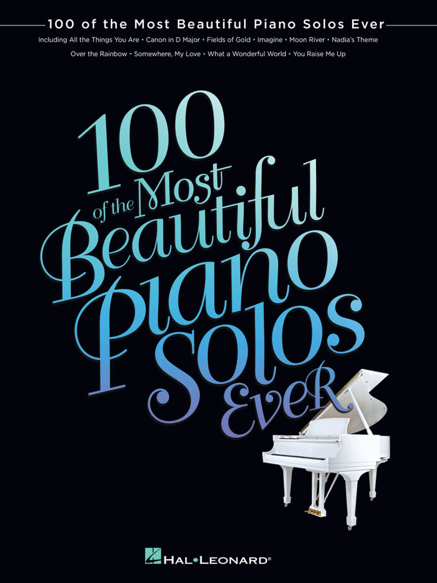 100 of the Most Beautiful Piano Solos Ever Piano Solo scores gallery preview page 1