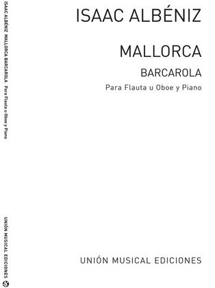 Book cover for Mallorca Barcarola
