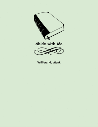 Book cover for Abide with Me (two violins and cello)