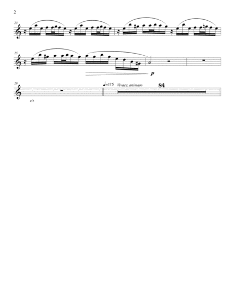 Latin Rhythms Woodwind Duet scores gallery preview page 2