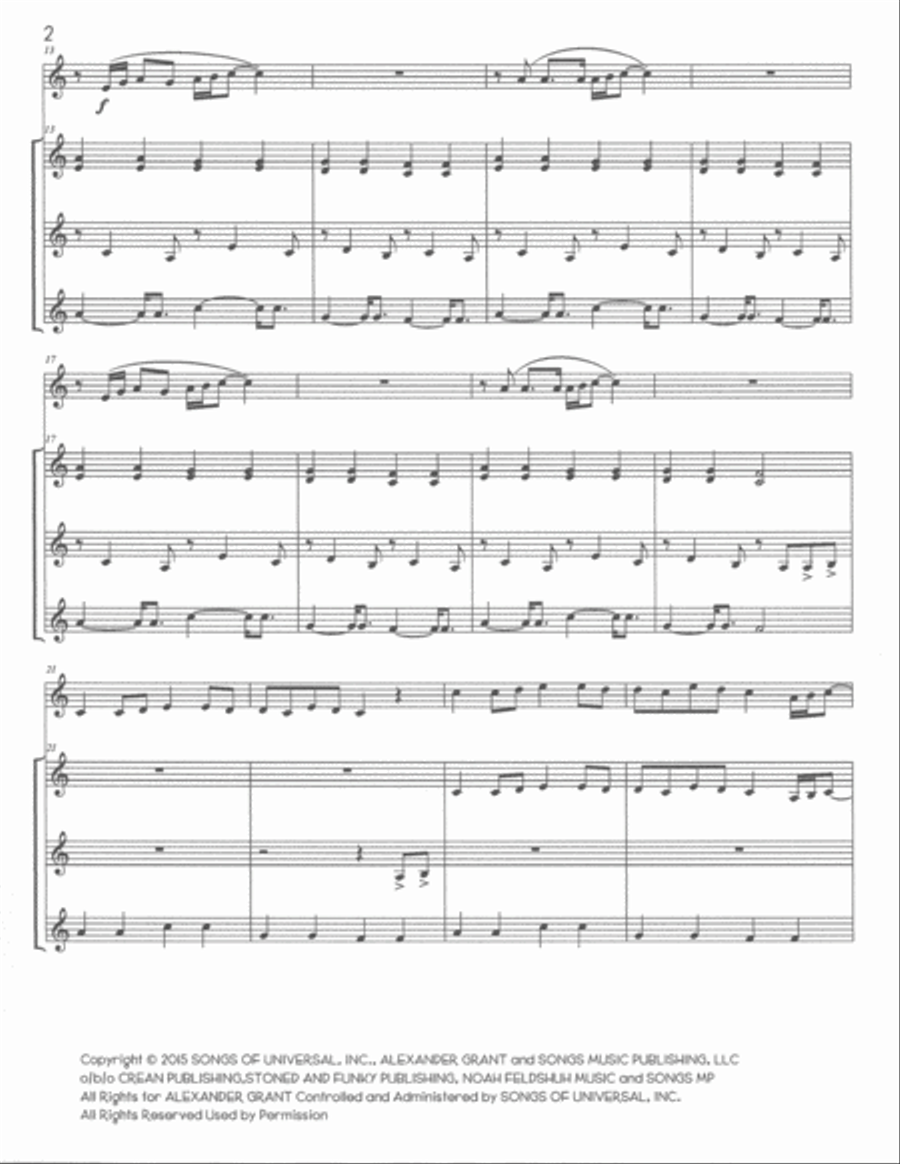 Renegades Small Ensemble scores gallery preview page 3