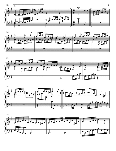 Overture in G Major, 'For a Wedding'