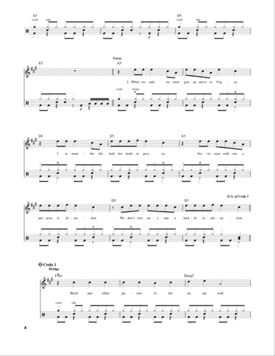 The Rock Show Drum Set scores gallery preview page 4