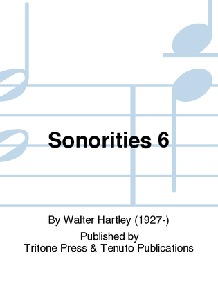 Book cover for Sonorities VI