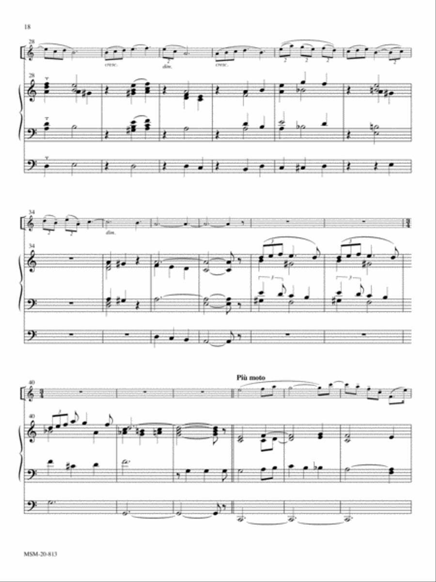 Elegy Organ scores gallery preview page 3