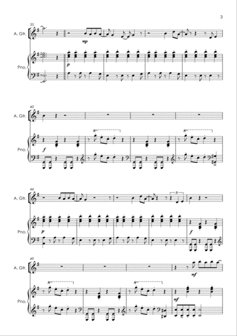 It Must Be Love Guitar scores gallery preview page 4