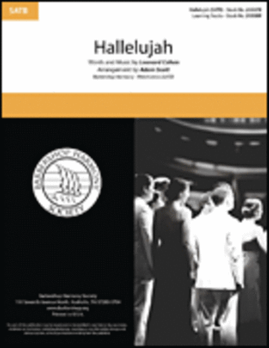 Hallelujah 4-Part scores gallery preview page 1