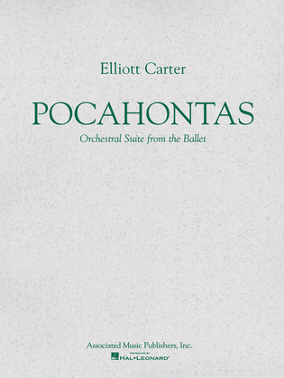 Book cover for Pocahontas (Ballet Suite)