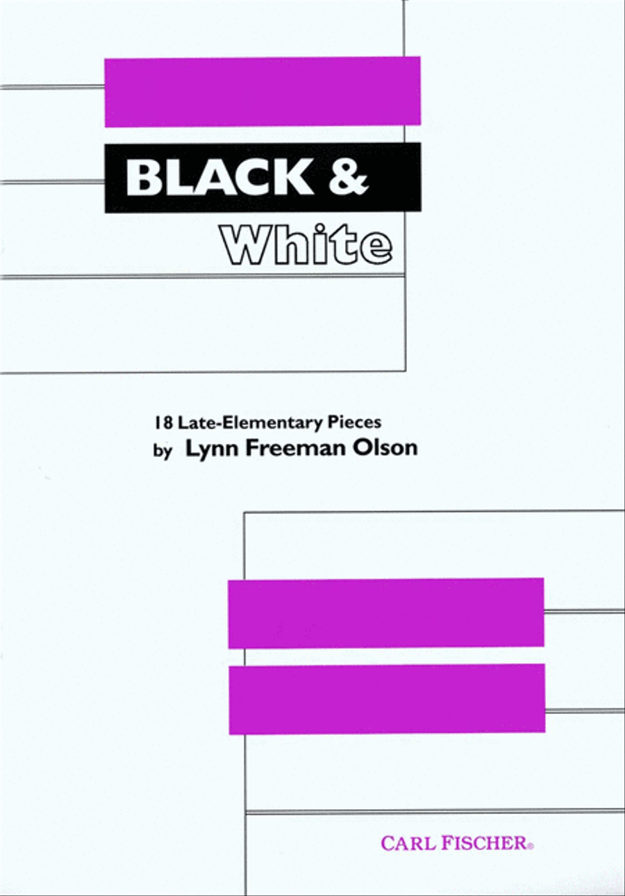 Black & White Easy Piano scores gallery preview page 1