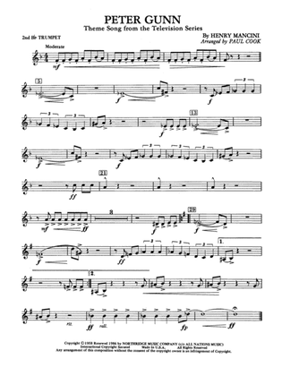 Peter Gunn: 2nd B-flat Trumpet