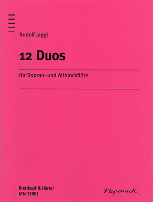 Book cover for 12 Duos