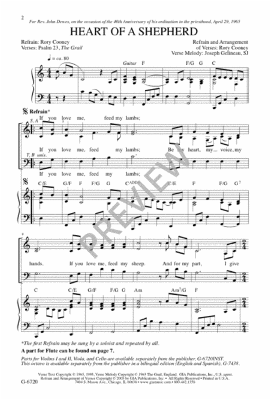 Heart of a Shepherd Heart of a Shepherd 3-Part scores gallery preview page 2