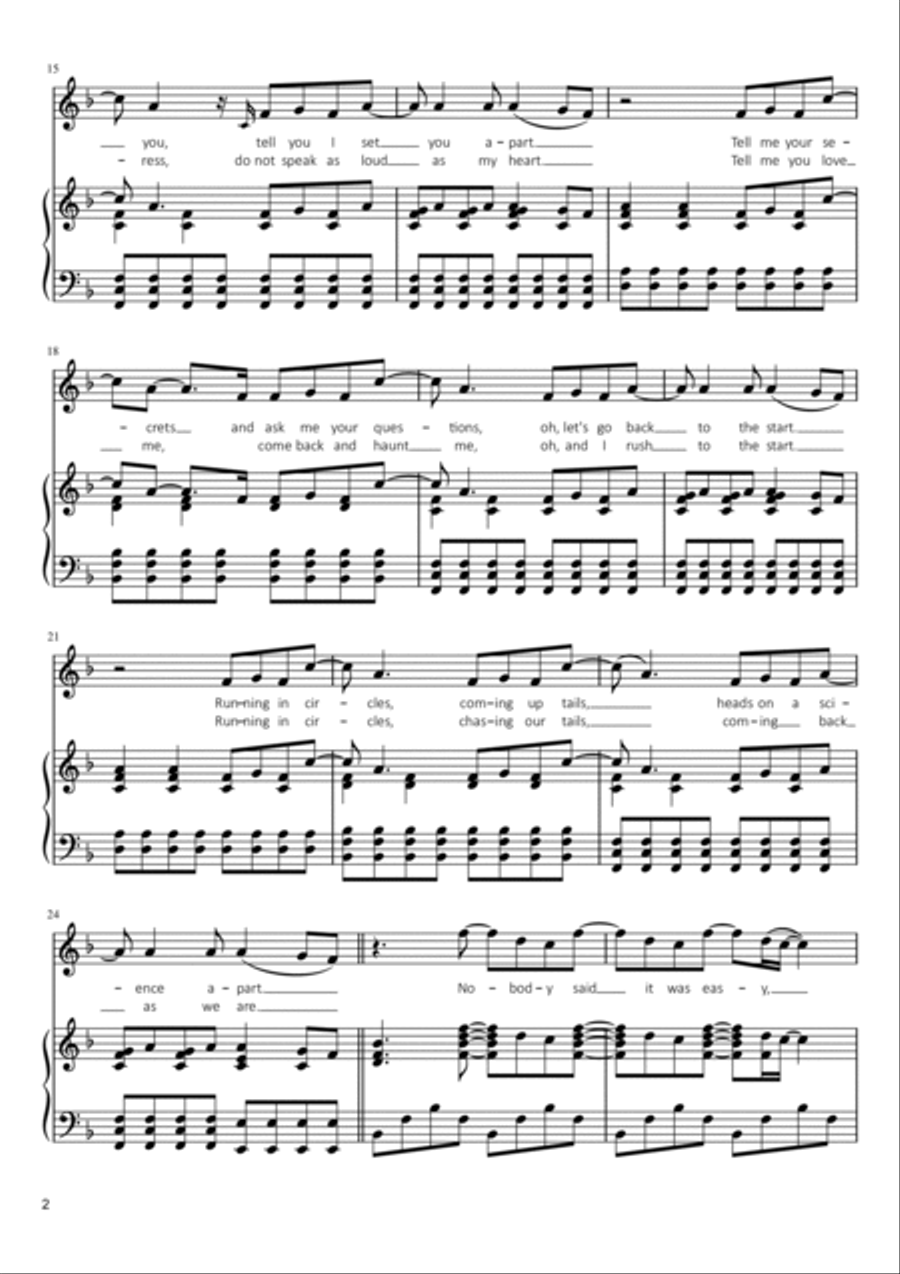 The Scientist Voice scores gallery preview page 2