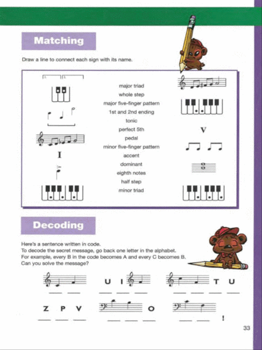 The Music Tree - Part 2A (Activities)