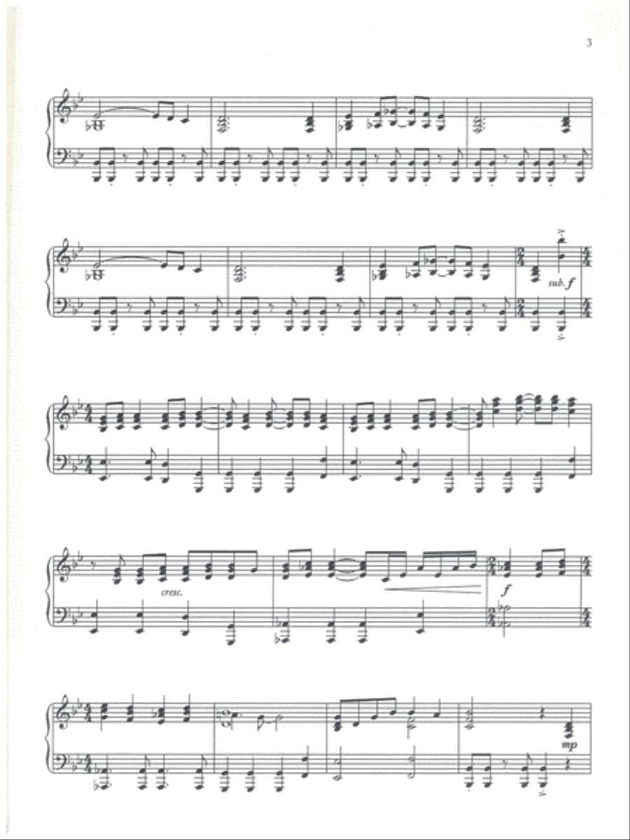 Emmanuel: Contemporary Piano Solos for Christmas Piano Solo scores gallery preview page 3