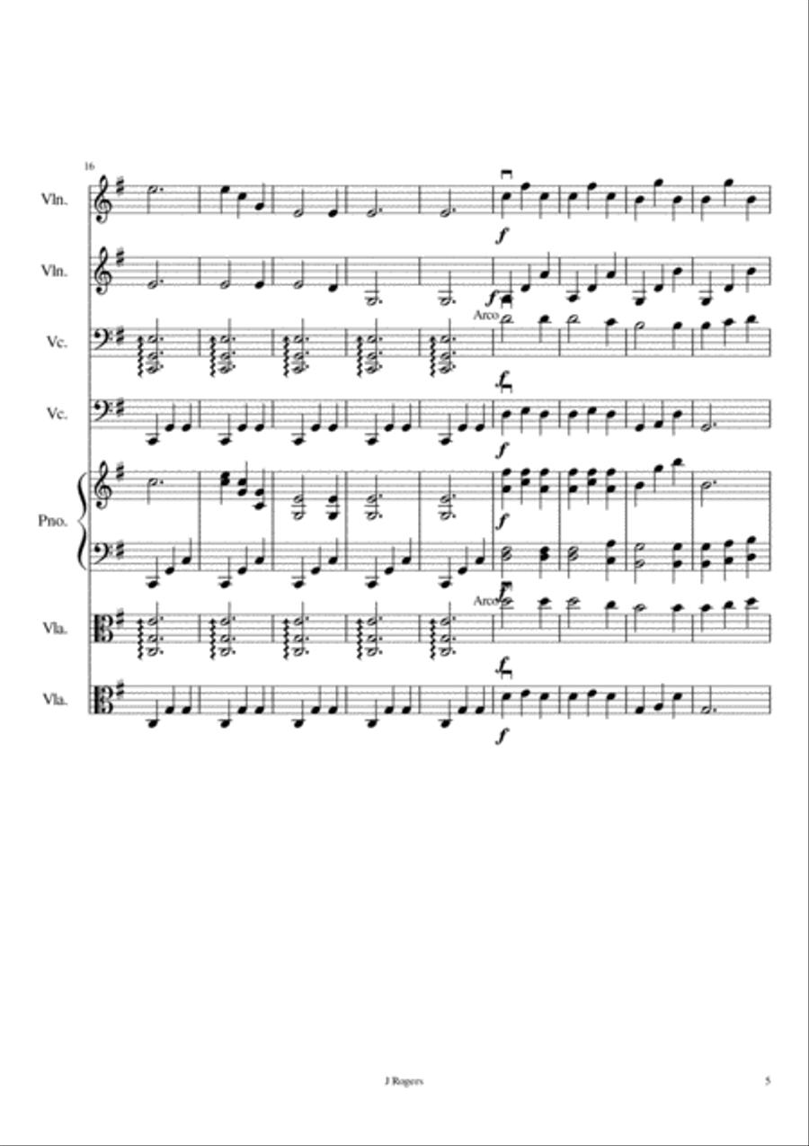 3 String Waltz String Duet scores gallery preview page 5