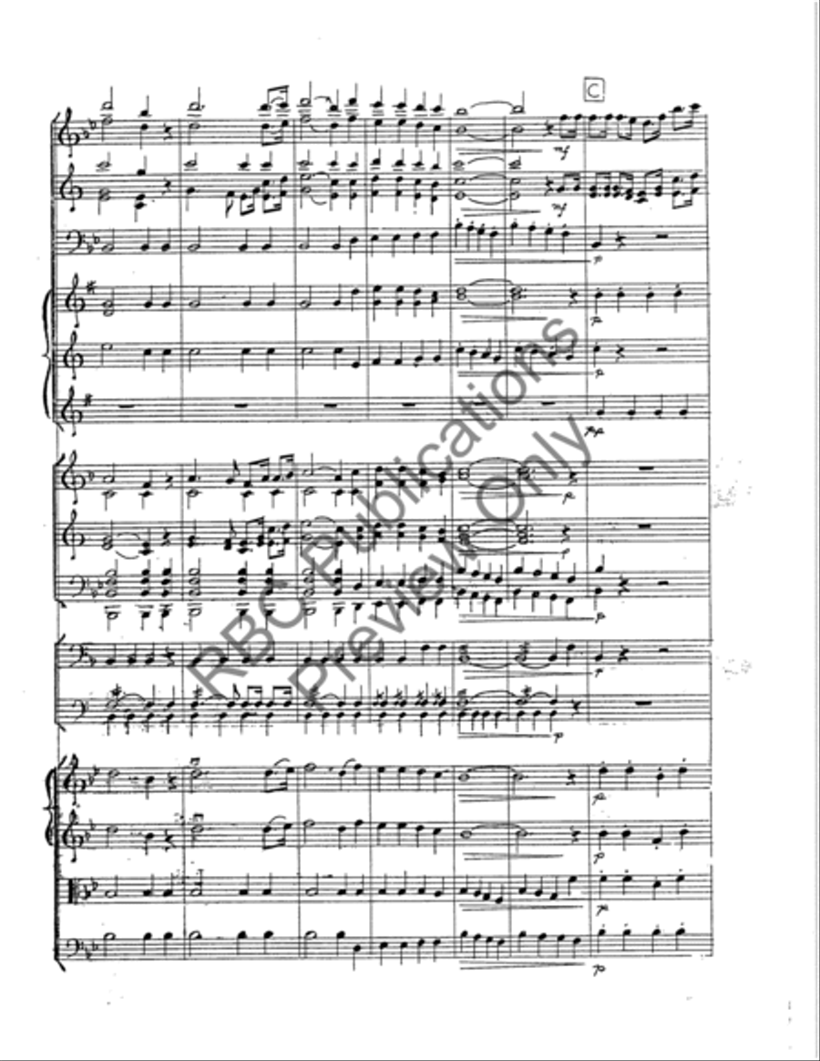 Battle Hymn Of The Republic Orch Full Orchestra scores gallery preview page 6