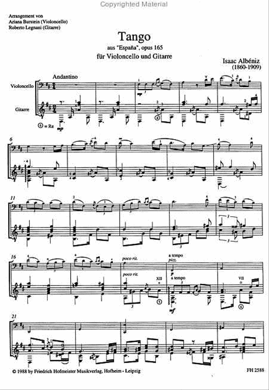 Tango Cello scores gallery preview page 3