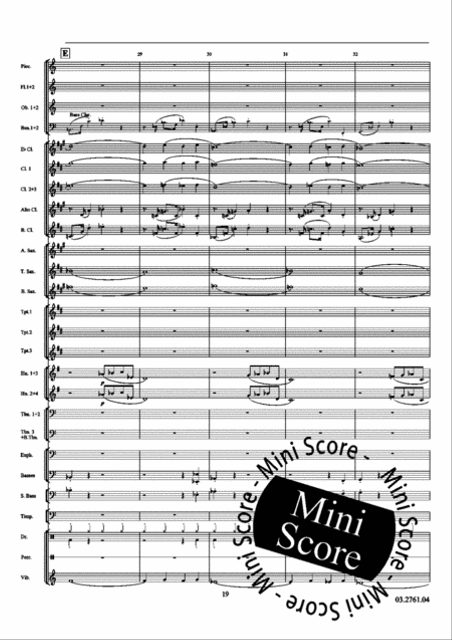 All Blue All Blue Concert Band scores gallery preview page 25