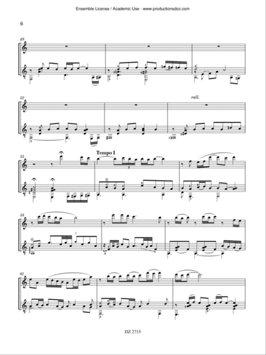 Tríptico rioplatense Violin scores gallery preview page 6