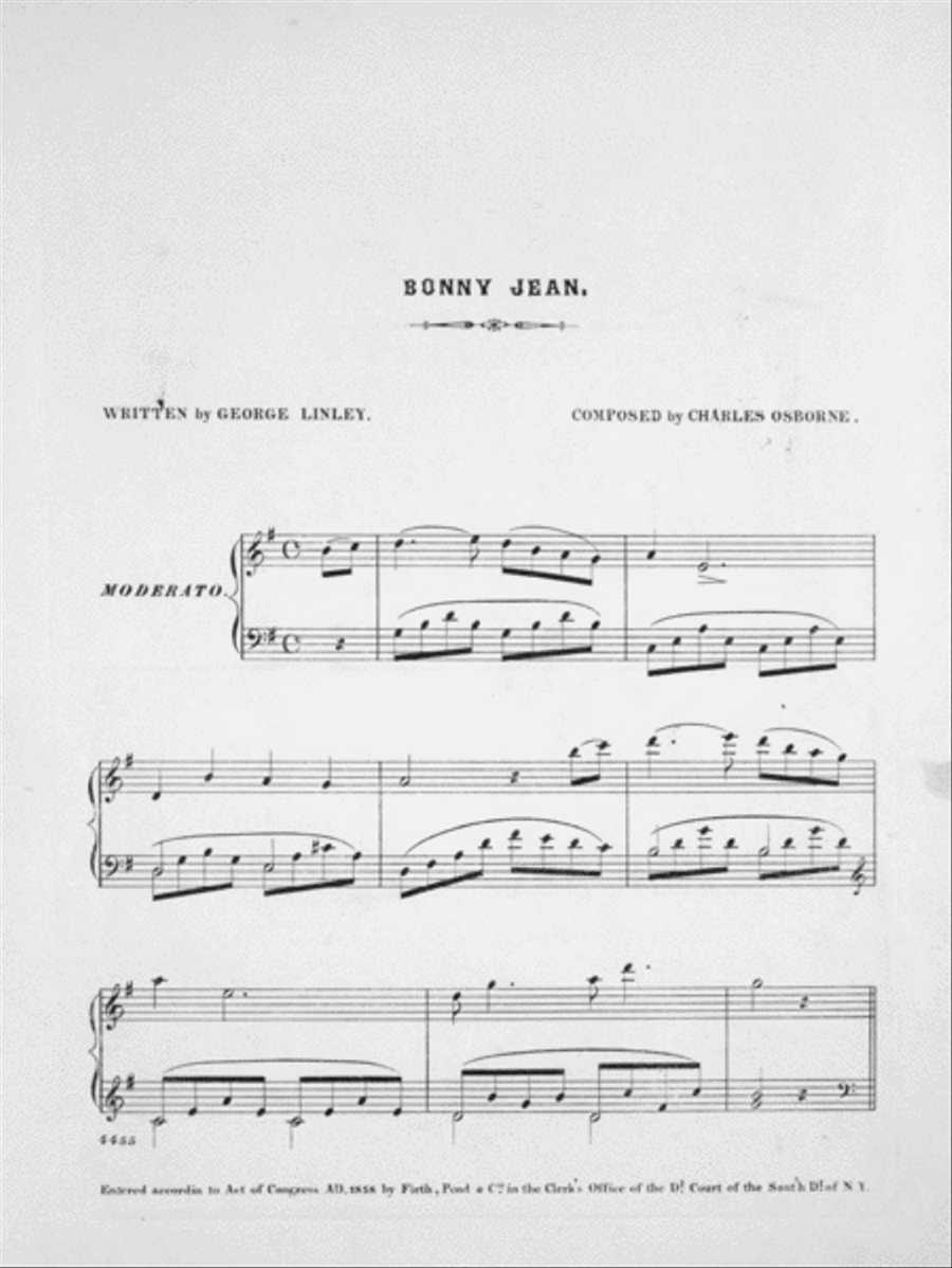 Bonny Jean. Ballad Voice scores gallery preview page 2