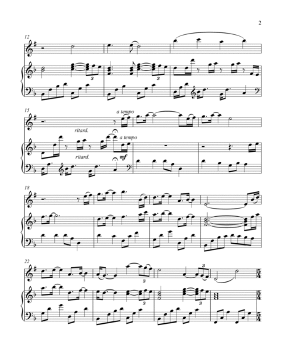 Breath Of Heaven (Mary's Song) Clarinet scores gallery preview page 3