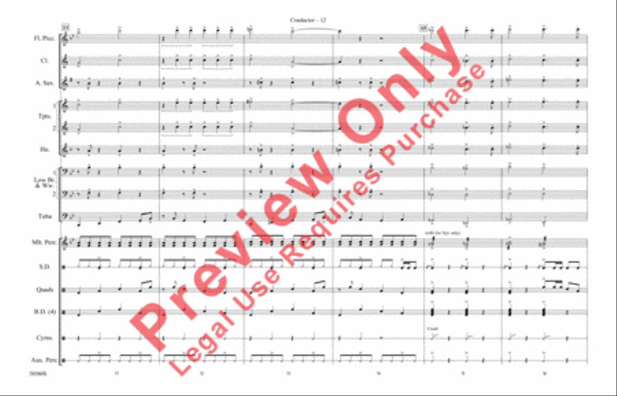 Shorties #18 Marching Band scores gallery preview page 13